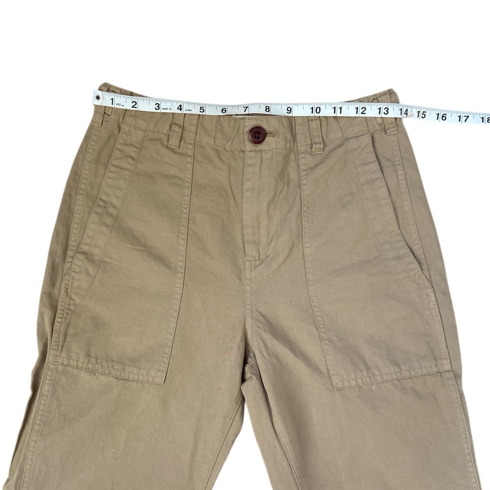 Alex Mill Neil Utility Straight Leg Linen‎ Blend Pant Size 0 - Picture 11 of 15